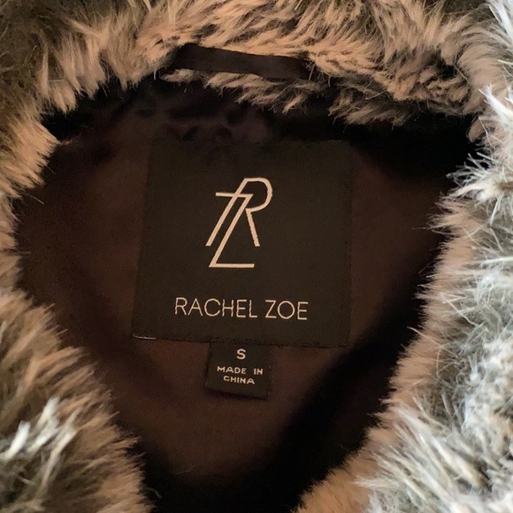 Rachel Zoe Faux Fur Vest Sz Sm - Picture 9 of 14